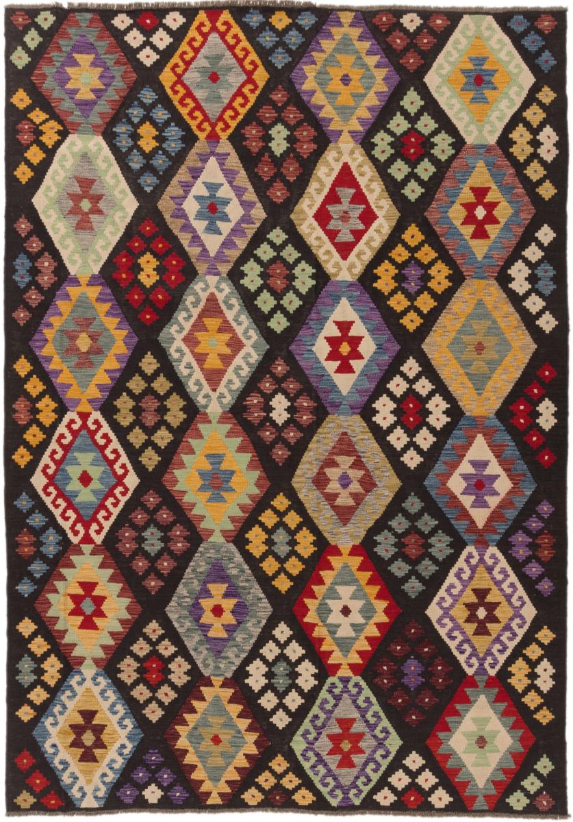 Tapete afegão Kilim Afegão 289x205 289x205, Tapete persa Tecido à mão