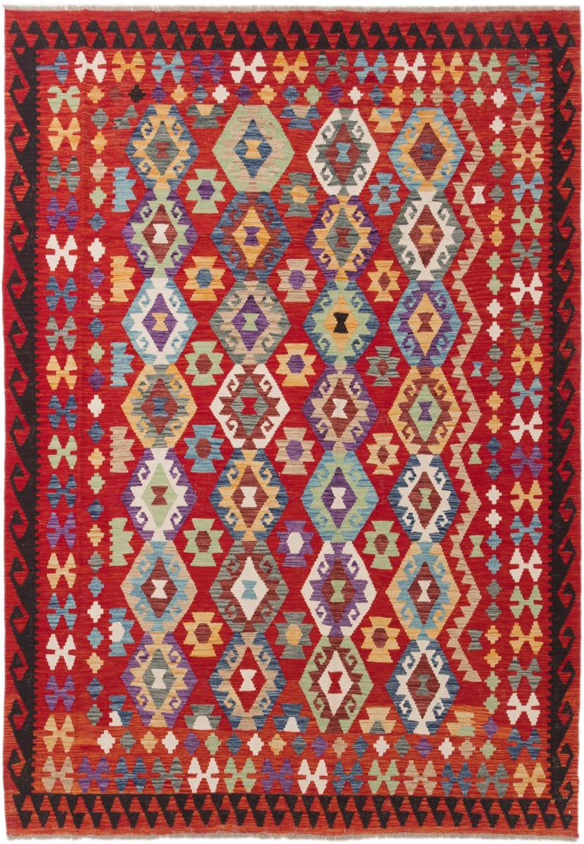 Tapete afegão Kilim Afegão 290x202 290x202, Tapete persa Tecido à mão