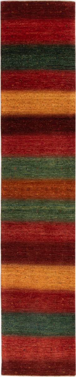 Alfombra persa Persia Gabbeh Loribaft Atash 464x94 464x94, Alfombra persa Anudado a mano