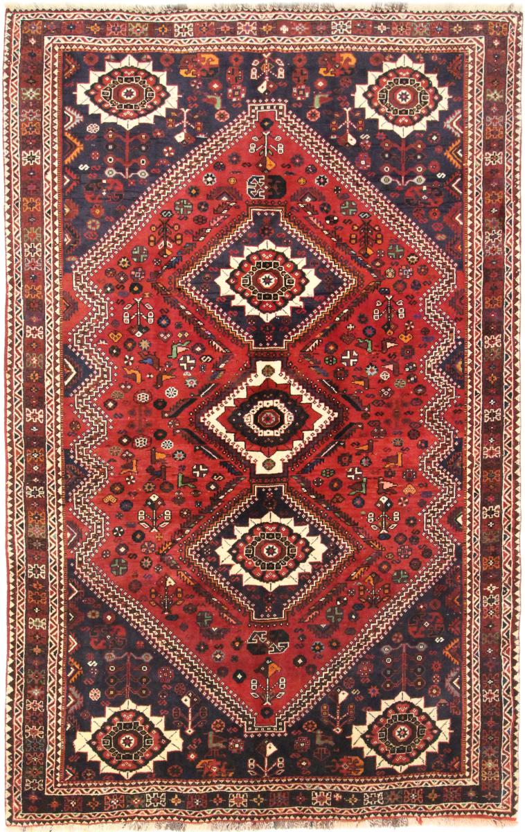 Persian Rug Ghashghai 274x174 274x174, Persian Rug Knotted by hand
