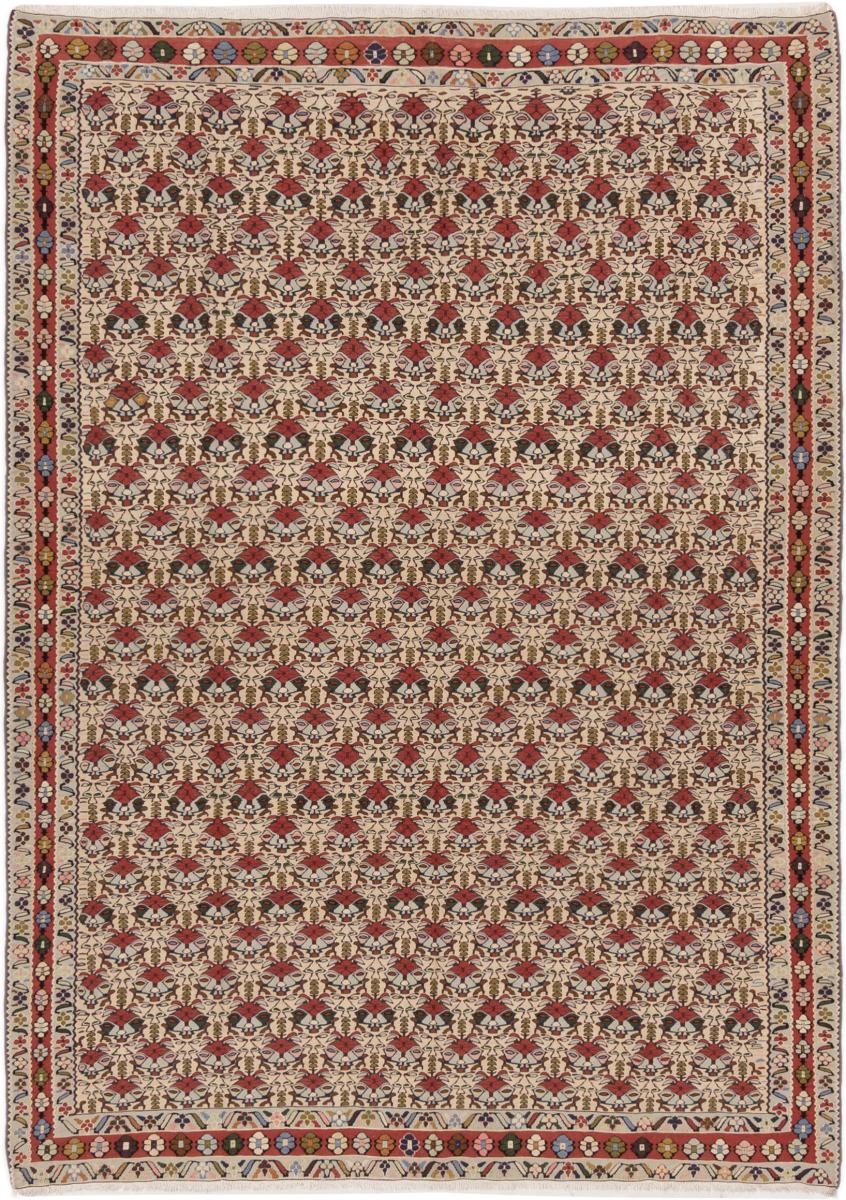 Tapete persa Kilim Senneh 287x209 287x209, Tapete persa Atado à mão