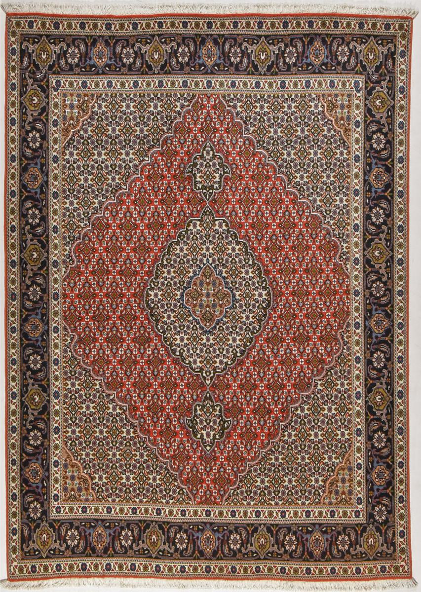 Tapete persa Tabriz 40Raj 206x146 206x146, Tapete persa Atado à mão