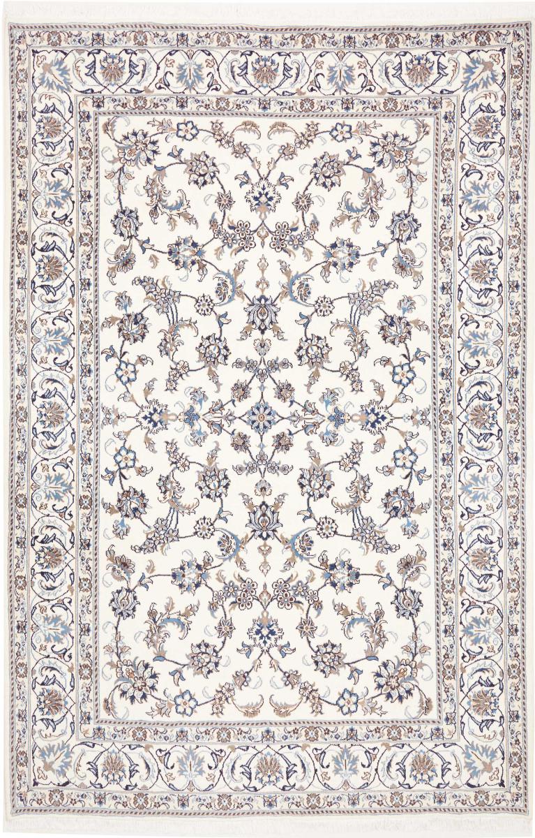 Persian Rug Nain 9'11"x6'6" 9'11"x6'6", Persian Rug Knotted by hand