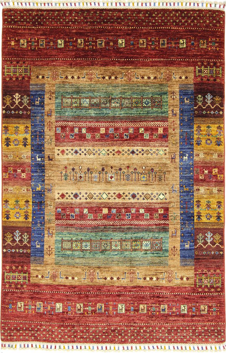 Tapete afegão Arijana Design 186x122 186x122, Tapete persa Atado à mão