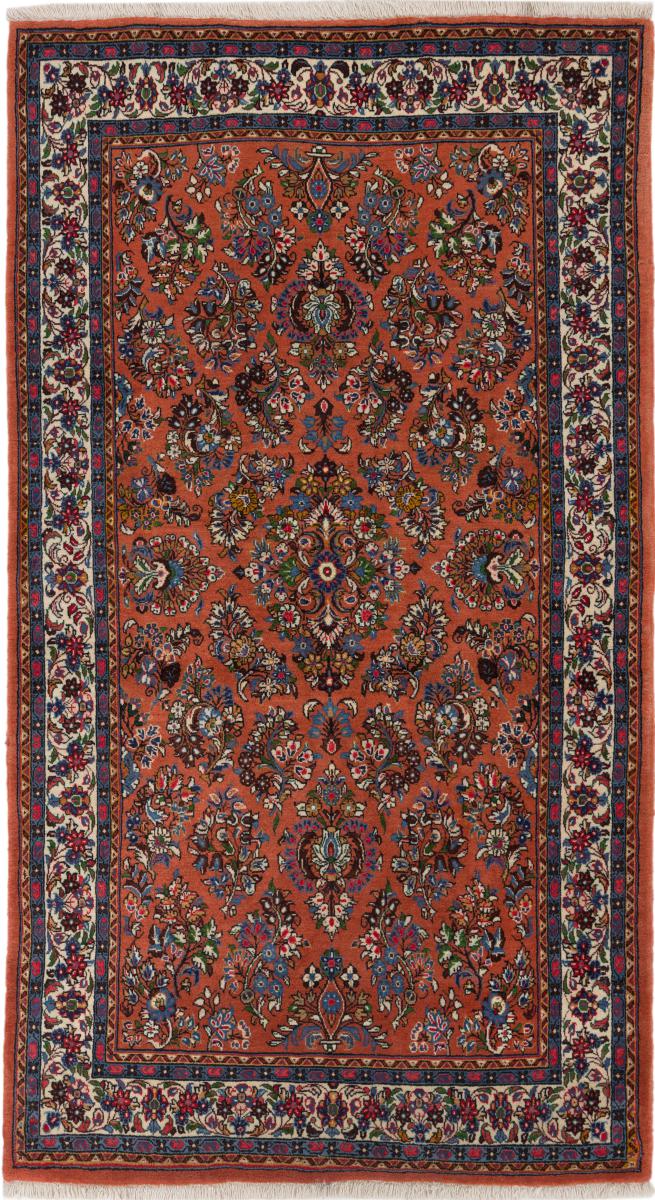 Perzisch tapijt Sarough 220x130 220x130, Perzisch tapijt Handgeknoopte