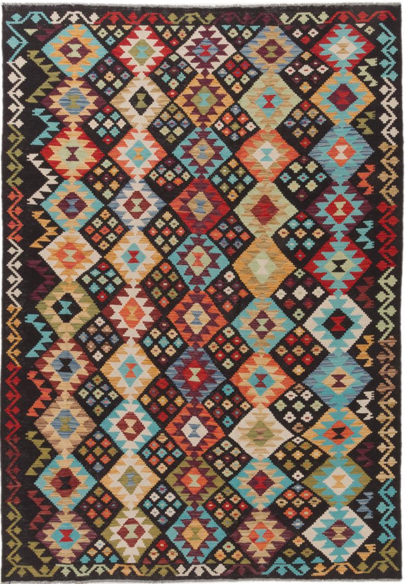 Tapete afegão Kilim Afegão 303x210 303x210, Tapete persa Tecido à mão