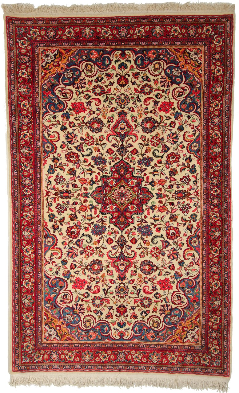 Tappeto persiano Saruk Ghiassabad Antico 210x130 210x130, Tappeto persiano Annodato a mano