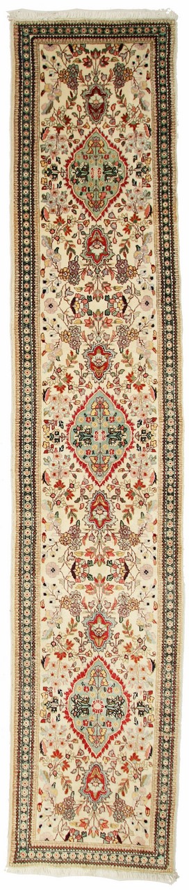 Alfombra persa Senneh 331x92 331x92, Alfombra persa Anudado a mano