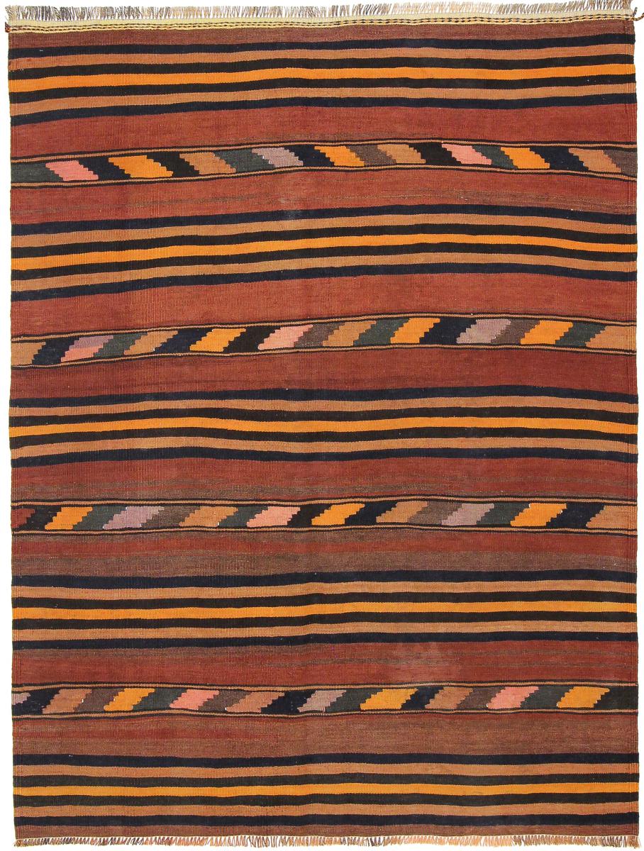 Persisk tæppe Kelim Fars 211x151 211x151, Persisk tæppe Håndvævet