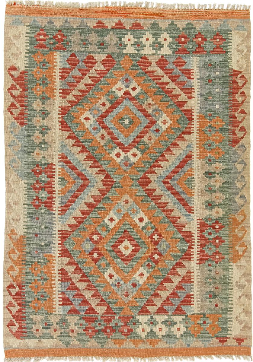 Tapete afegão Kilim Afegão Heritage 145x100 145x100, Tapete persa Tecido à mão