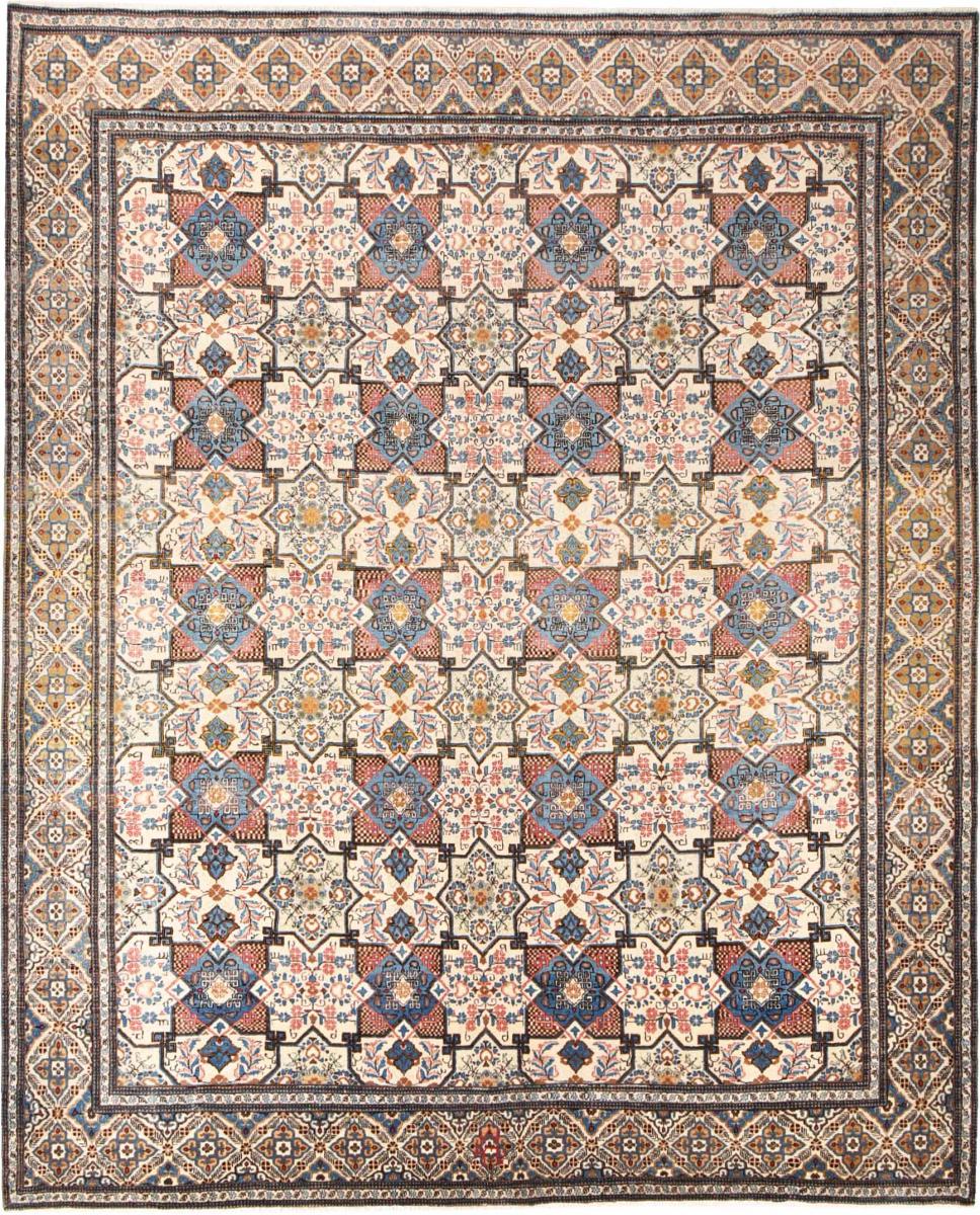 Persian Rug Moud 11'10"x9'10" 11'10"x9'10", Persian Rug Knotted by hand