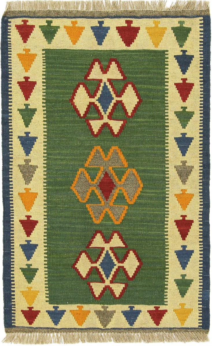 Perzsa szőnyeg Kilim Fars 3'1"x2'0" 3'1"x2'0", Perzsa szőnyeg szőttesek