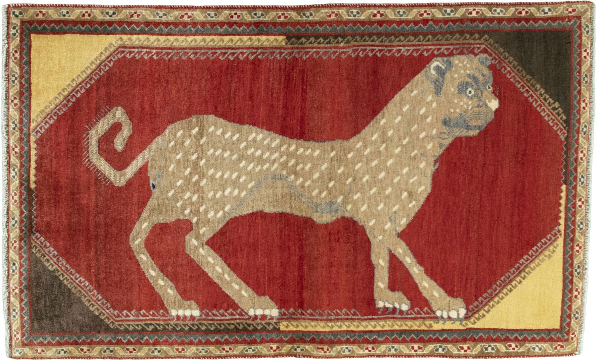 Persian Rug Persian Gabbeh Ghashghai 183x111 183x111, Persian Rug Knotted by hand