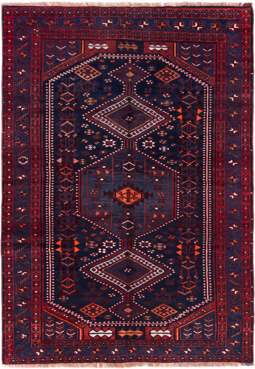Perserteppich Afshar Kelardasht 253x179 253x179, Perserteppich Handgeknüpft
