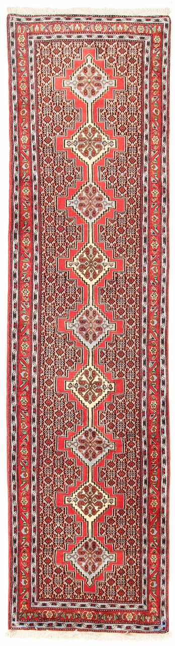 Perzisch tapijt Senneh 321x83 321x83, Perzisch tapijt Handgeknoopte