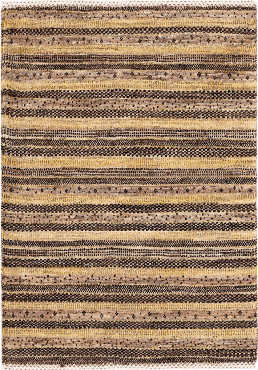 Tapete persa Persa Gabbeh Loribaft Tabiibaft 86x61 86x61, Tapete persa Atado à mão