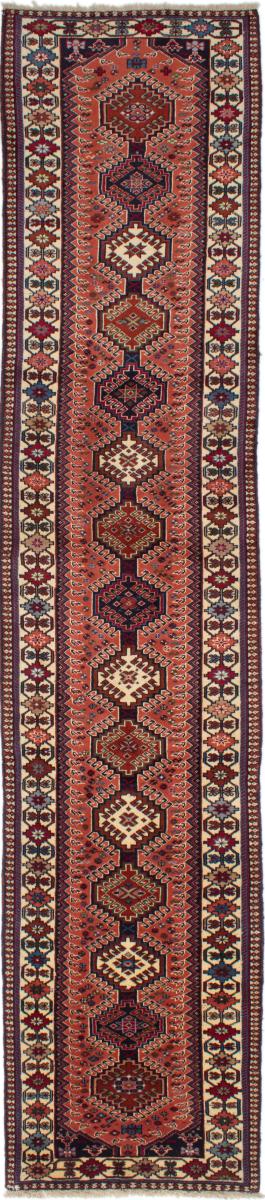Persian Rug Yalameh 379x76 379x76, Persian Rug Knotted by hand