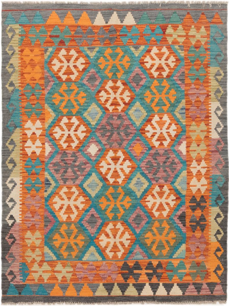 Tapete afegão Kilim Afegão 144x111 144x111, Tapete persa Tecido à mão