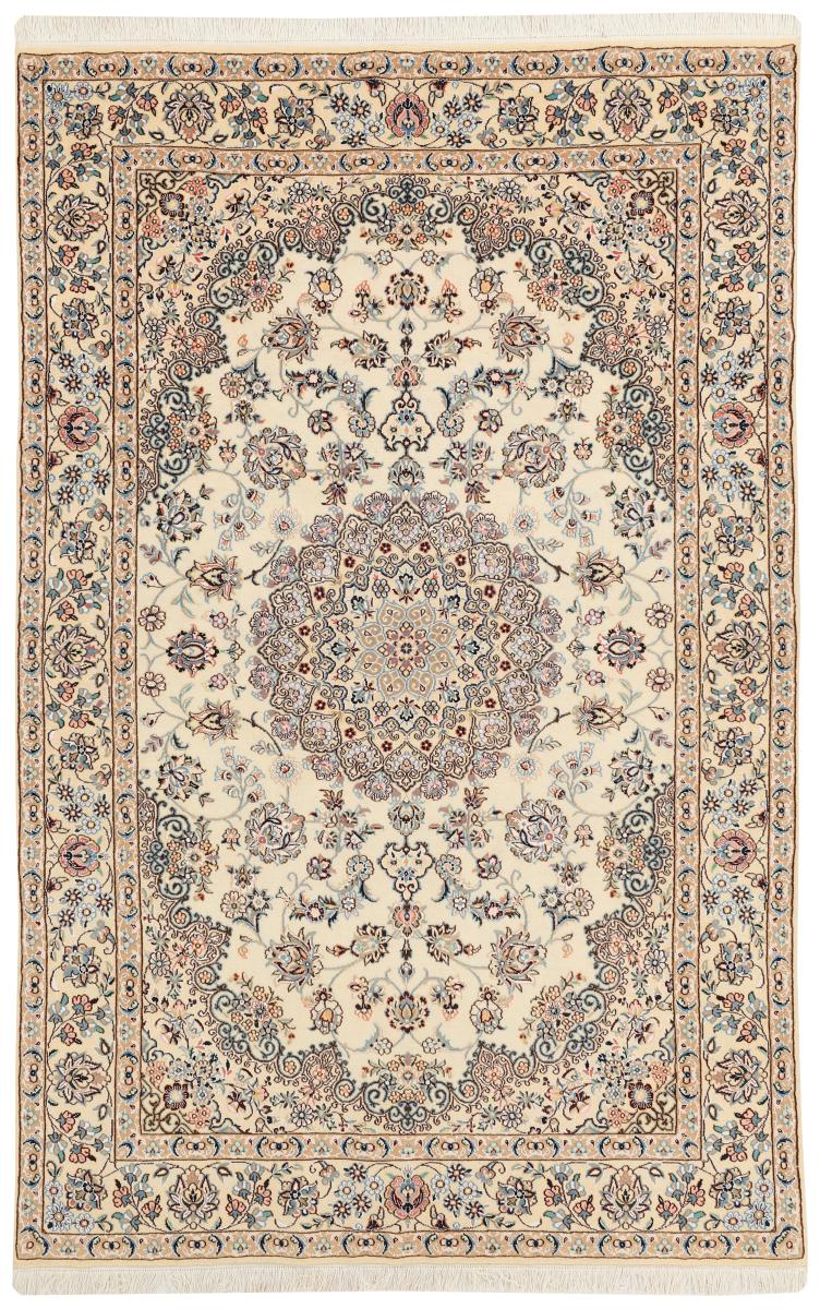 Persisk tæppe Nain 9La 247x159 247x159, Persisk tæppe Knyttet i hånden