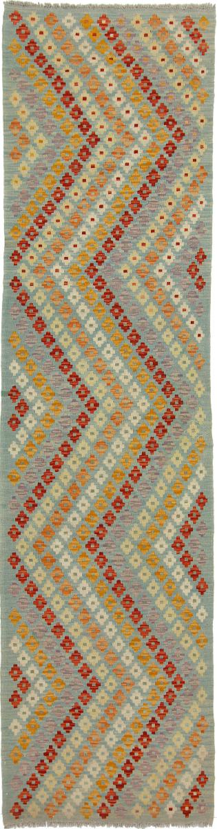 Tapete afegão Kilim Afegão Heritage 307x81 307x81, Tapete persa Tecido à mão