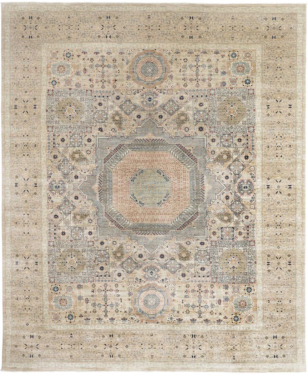 Pakistansk tæppe Mamluk 455x366 455x366, Persisk tæppe Håndknyttet