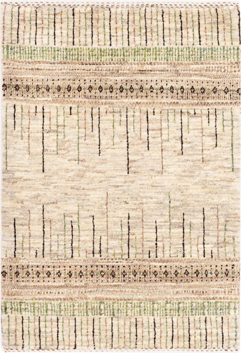 Tapete persa Persa Gabbeh Loribaft Tabiibaft 89x66 89x66, Tapete persa Atado à mão