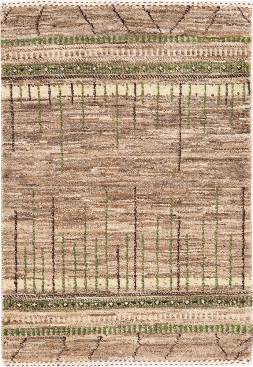 Tapete persa Persa Gabbeh Loribaft Tabiibaft 85x61 85x61, Tapete persa Atado à mão