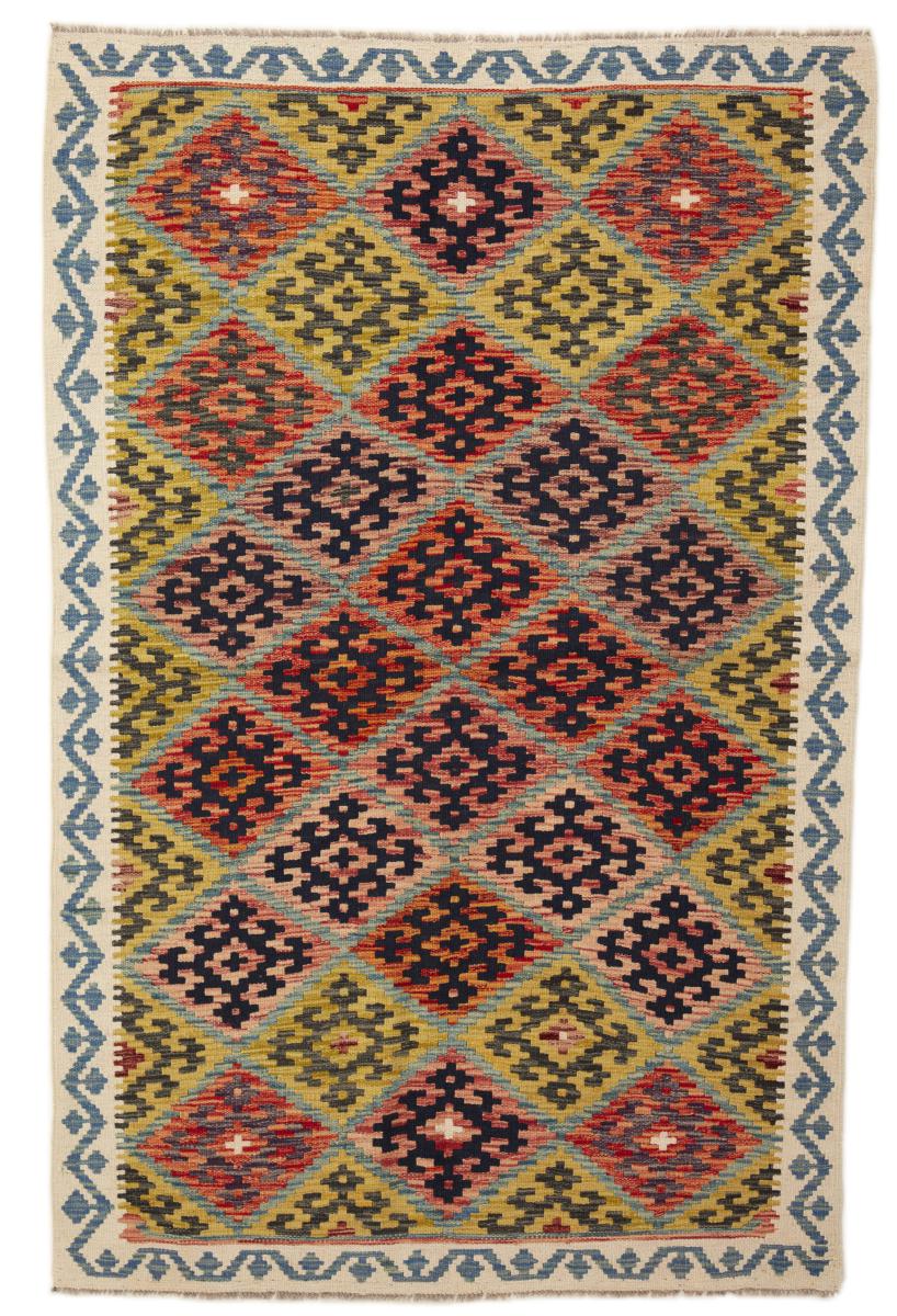 Afgán szőnyeg Kilim Afgán 196x126 196x126, Perzsa szőnyeg szőttesek