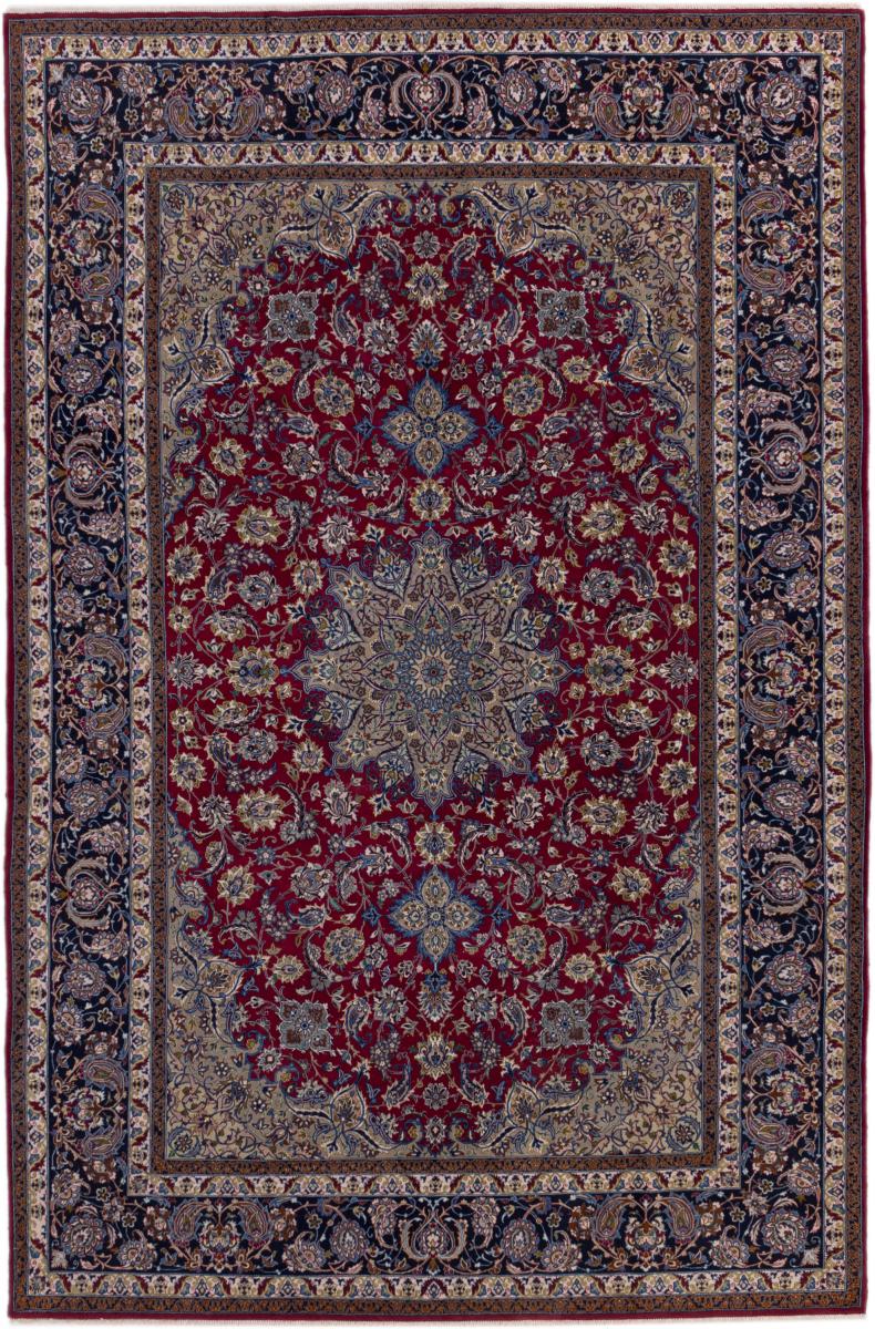 Tapis persan Ispahan 307x208 307x208, Tapis persan Noué à la main