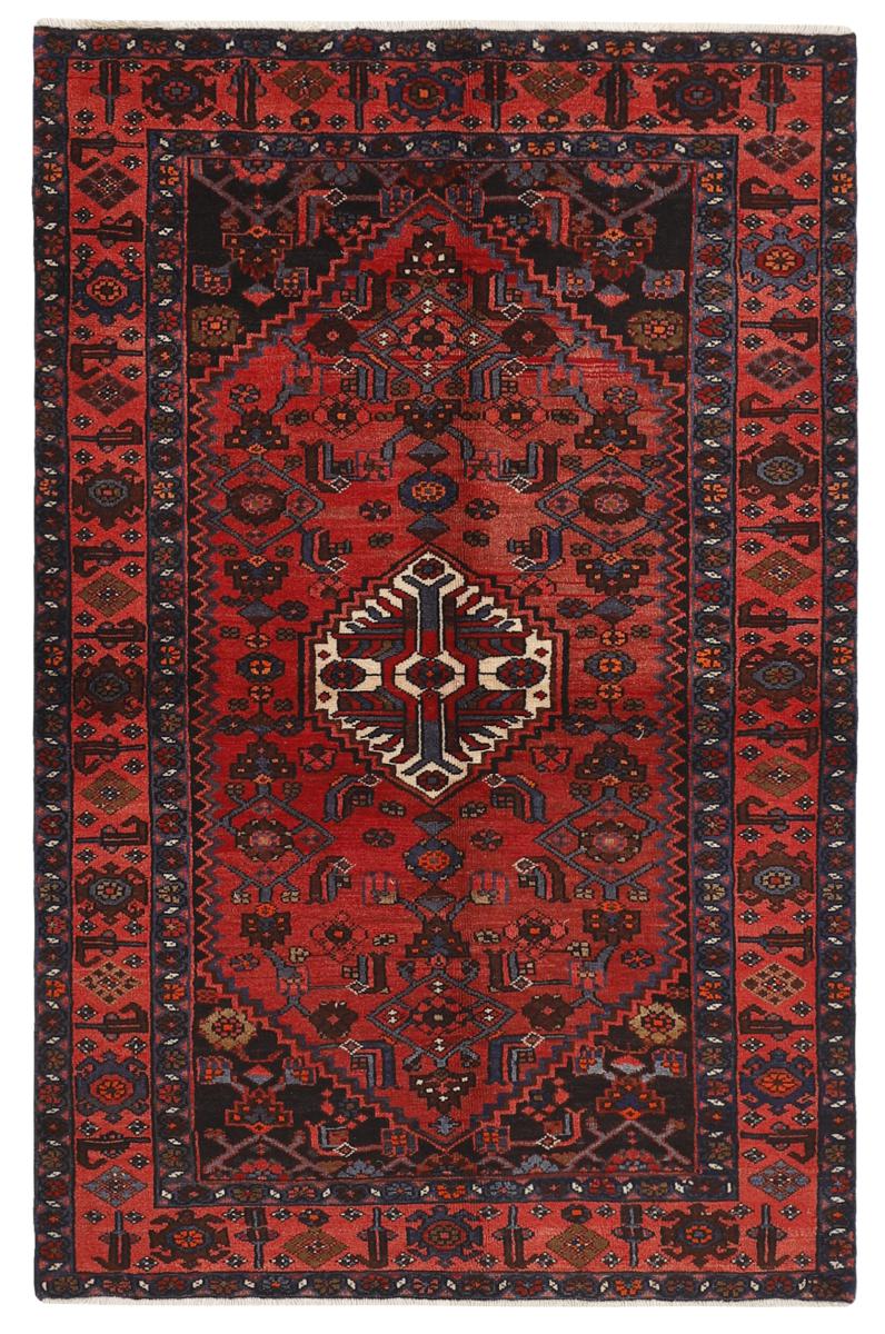 Perzisch tapijt Khamseh 208x139 208x139, Perzisch tapijt Handgeknoopte