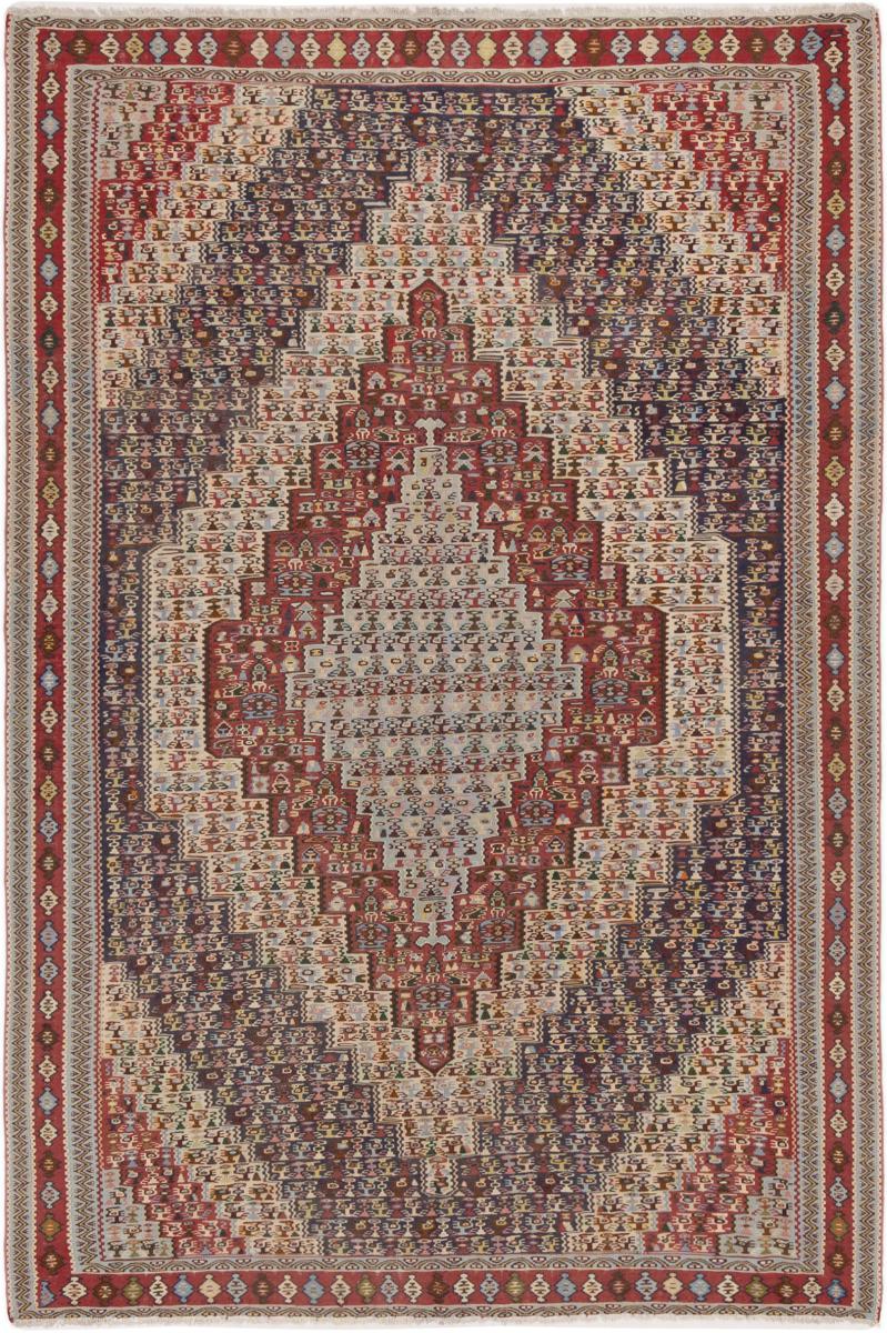 Tapete persa Kilim Senneh 299x199 299x199, Tapete persa Atado à mão