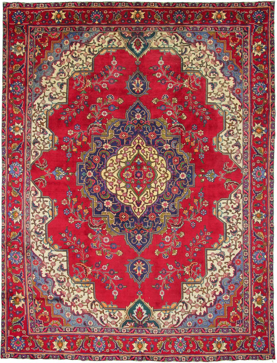 Tapete persa Tabriz Patina 393x288 393x288, Tapete persa Atado à mão