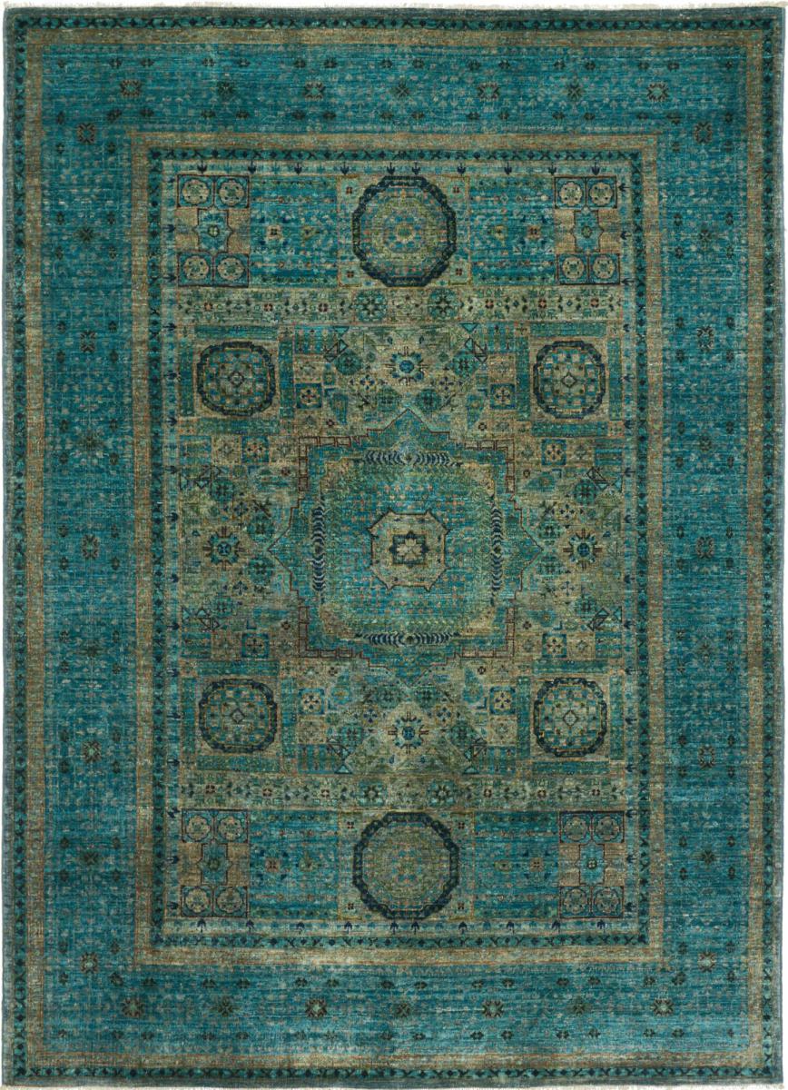 Tapete paquistanês Mamluk 200x147 200x147, Tapete persa Atado à mão