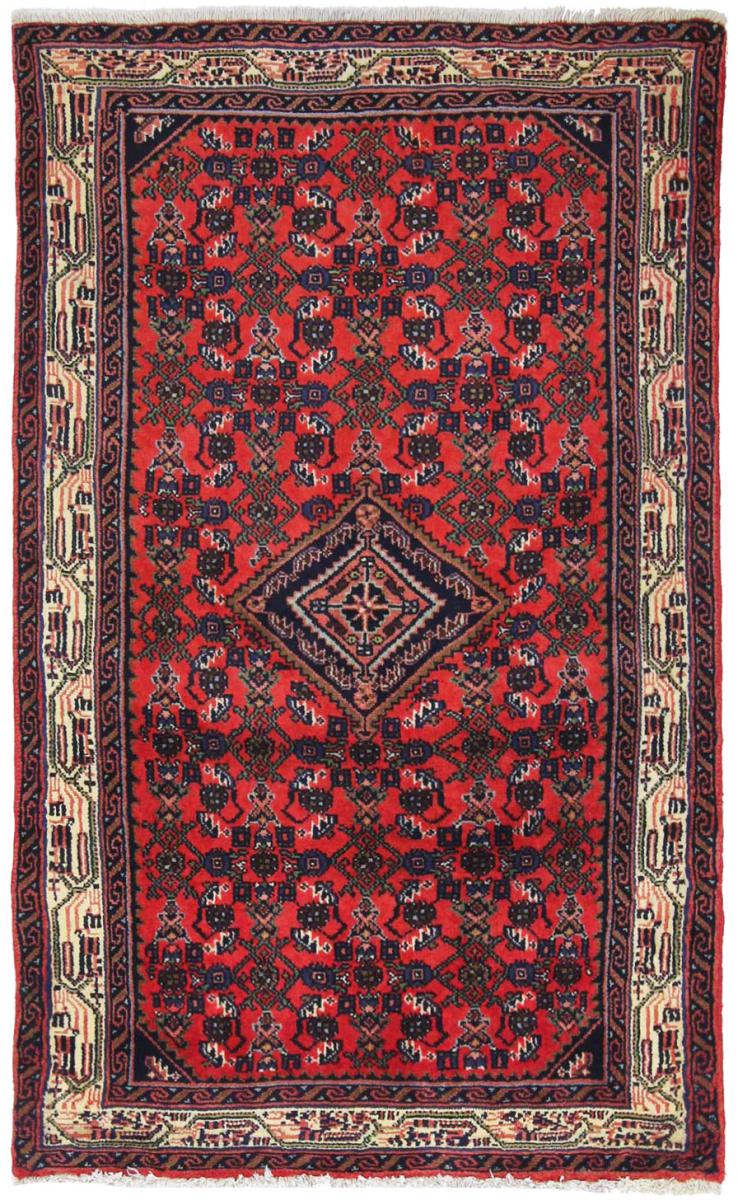 Persisk tæppe Hosseinabad 152x98 152x98, Persisk tæppe Knyttet i hånden