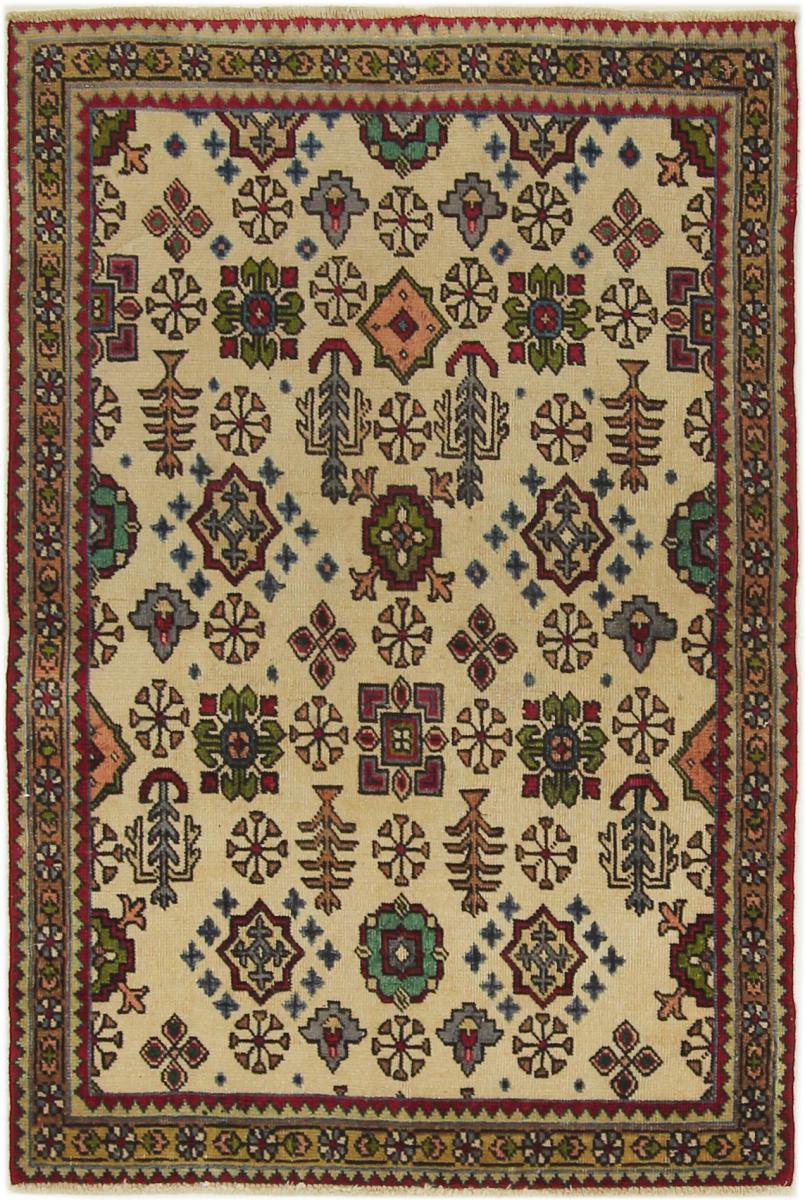 Tapete persa Tabriz 143x93 143x93, Tapete persa Atado à mão