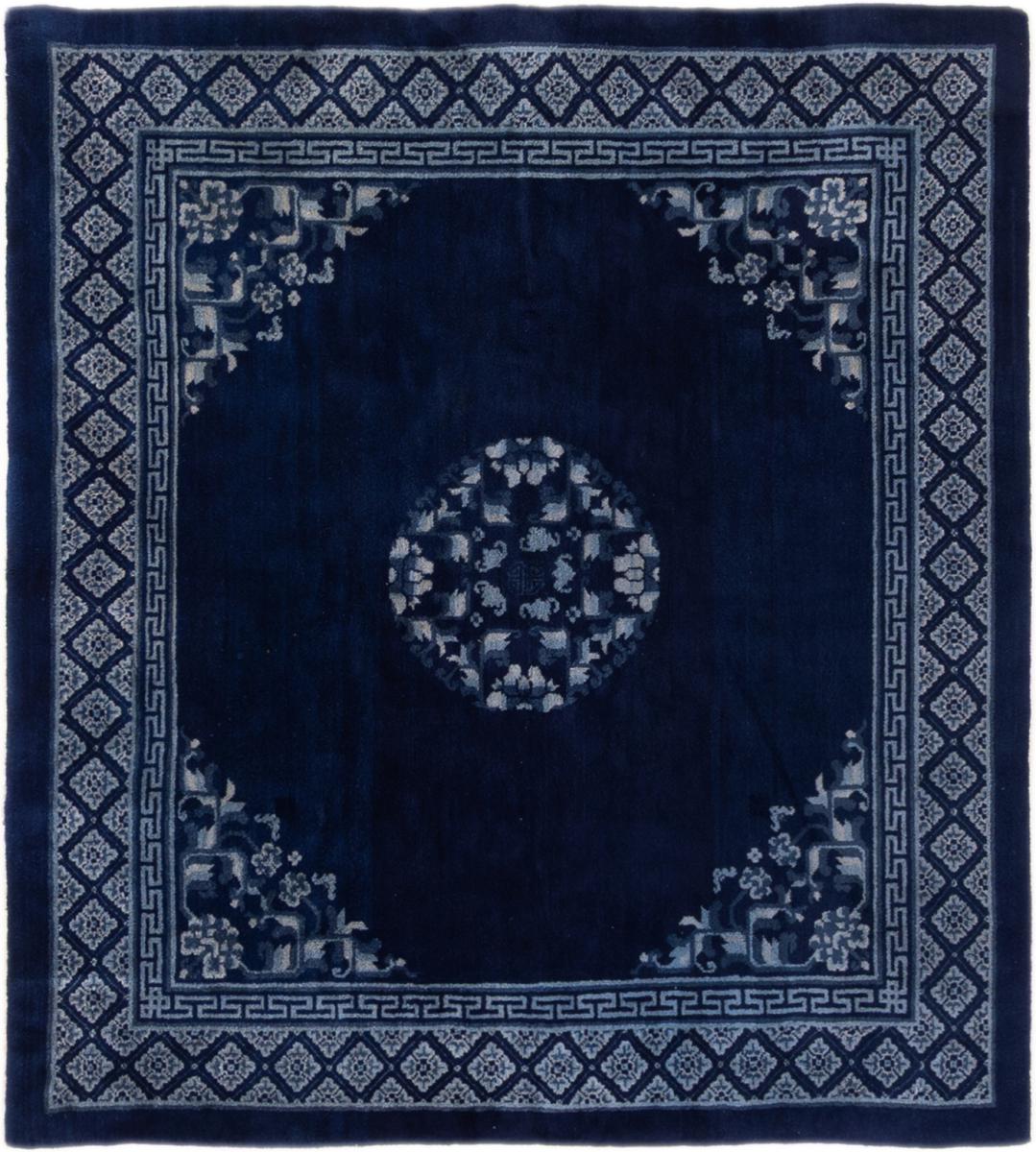 Chinesischer Teppich China Antik 201x179 201x179, Perserteppich Handgeknüpft