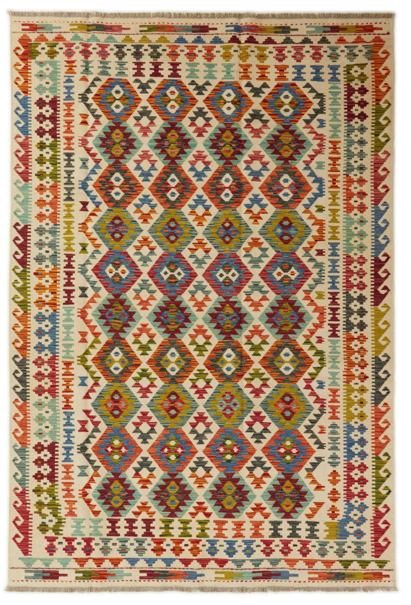 Afganistanilainen matto Kelim Afghan 297x202 297x202, Persialainen matto Käsinkudottu