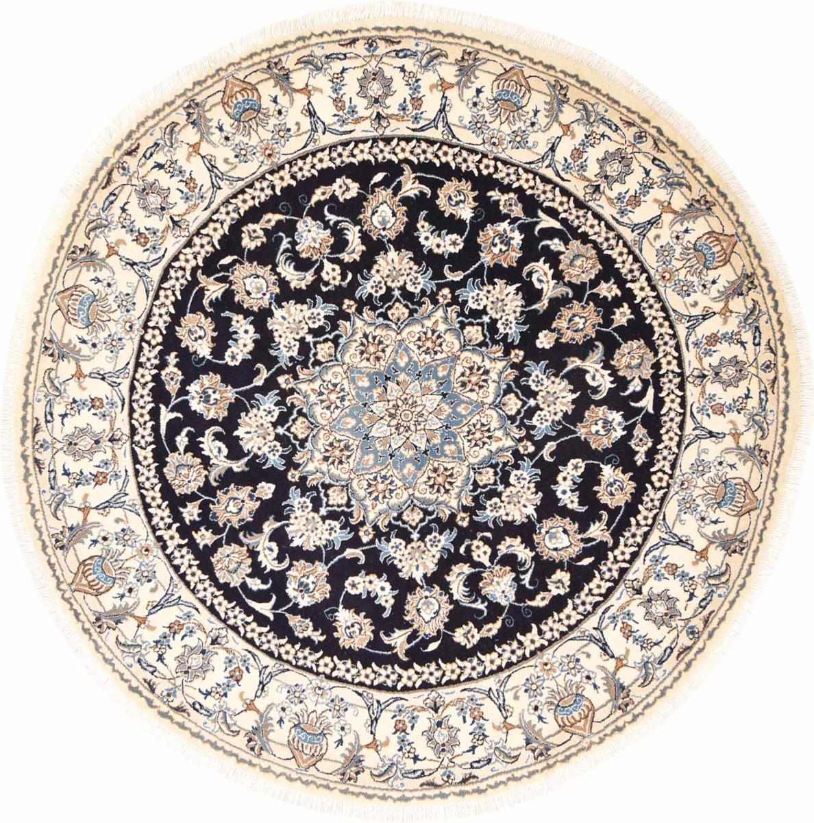 Tappeto persiano Nain 199x201 199x201, Tappeto persiano Annodato a mano