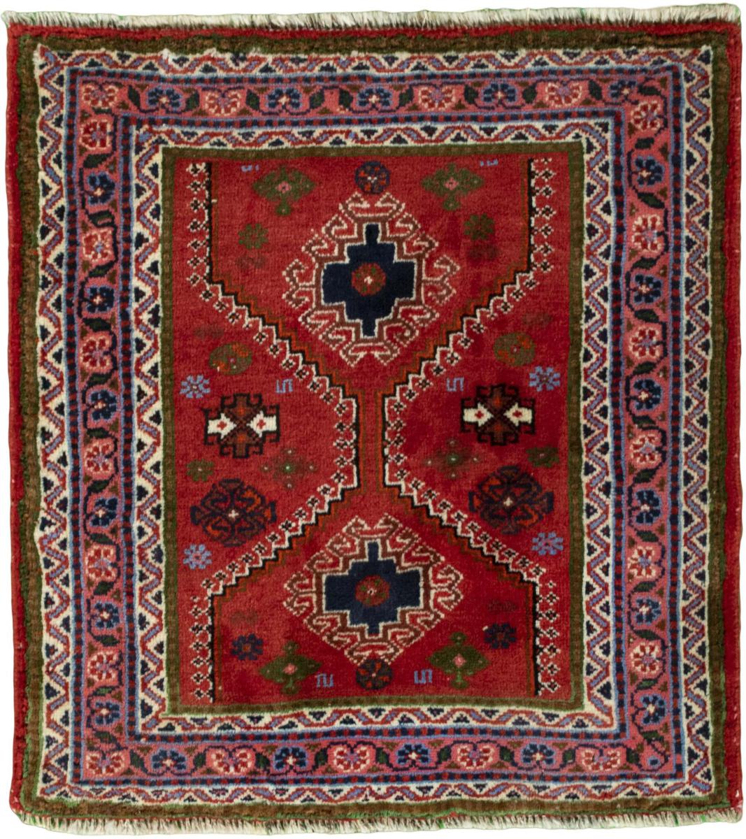 Persian Rug Shiraz 74x69 74x69, Persian Rug Knotted by hand