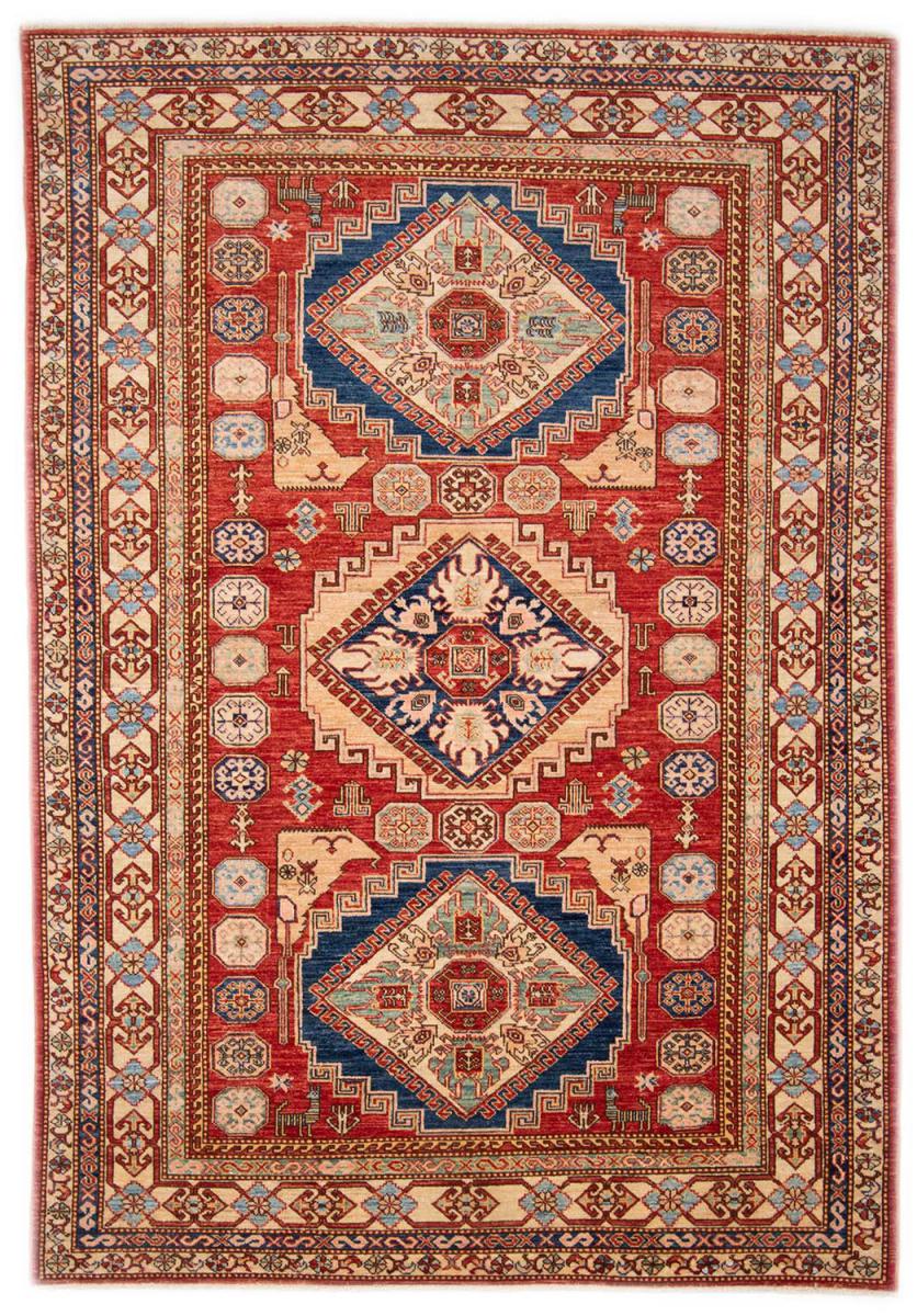 Pakistansk teppe Super Kazak 241x168 241x168, Persisk teppe Håndknyttet