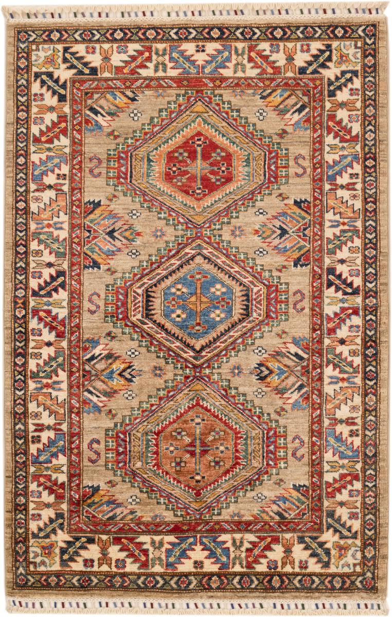 Afghaans tapijt Super Kazak 151x102 151x102, Perzisch tapijt Handgeknoopte