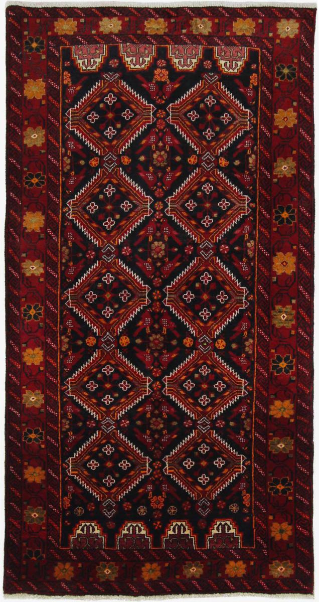 Tapis persan Baloutche 182x98 182x98, Tapis persan Noué à la main