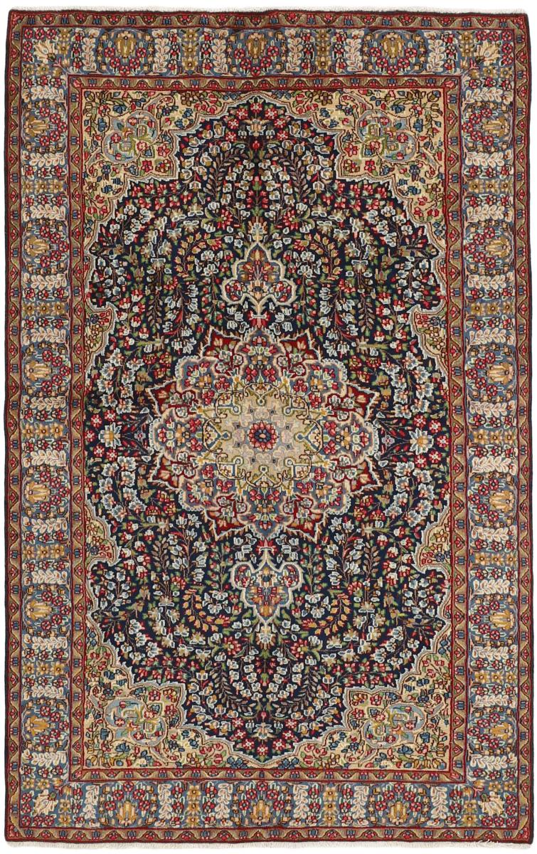 Perserteppich Kerman 237x151 237x151, Perserteppich Handgeknüpft