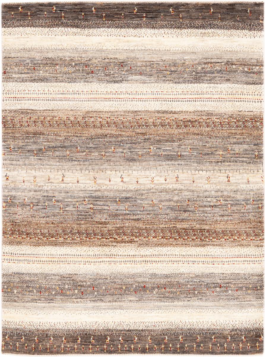 Tapis persan Persan Gabbeh Loribaft Tabiilbaft 201x147 201x147, Tapis persan Noué à la main