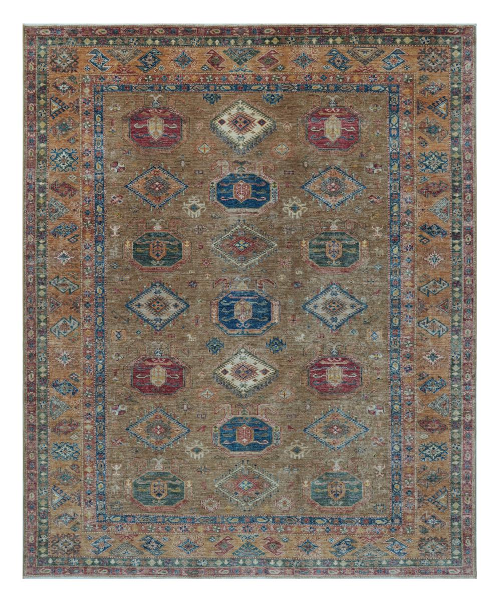 Pakistanischer Teppich Kazak 305x245 305x245, Perserteppich Handgeknüpft