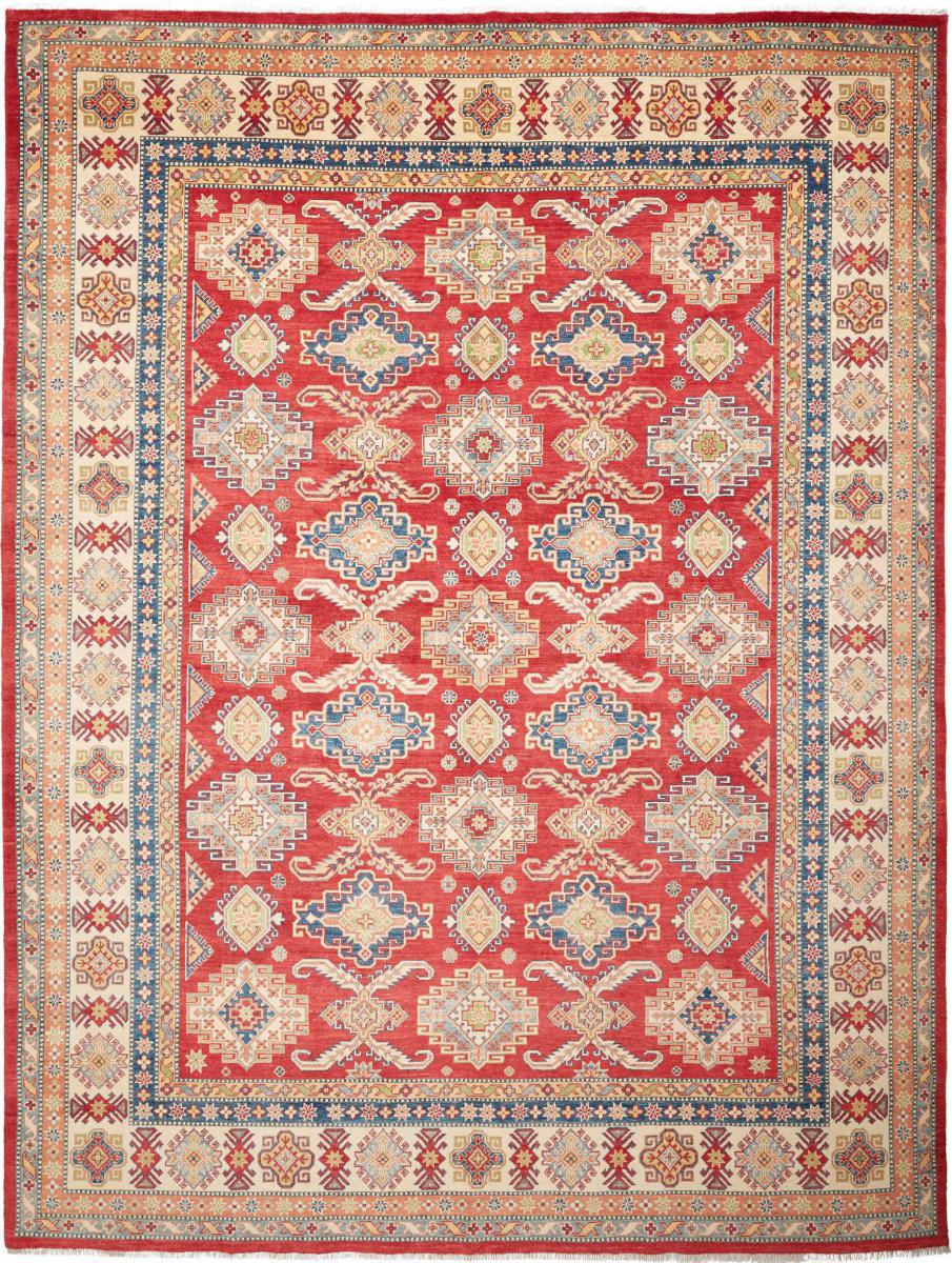 Tapis afghan Kazak Limited 359x274 359x274, Tapis persan Noué à la main