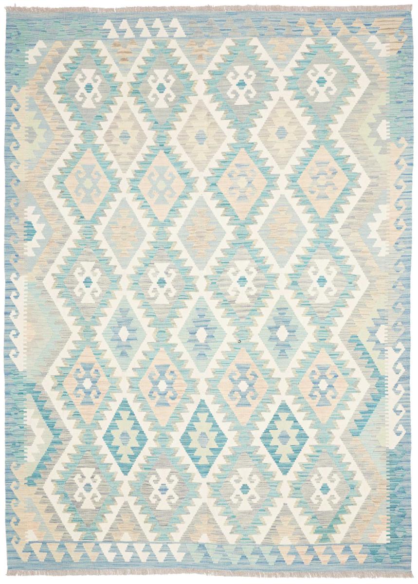 Afghanischer Teppich Kelim Afghan 241x176 241x176, Perserteppich Handgewebt