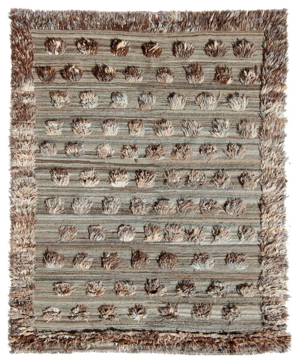 Alfombra afgana Kilim Afghan Berber Edition 186x153 186x153, Alfombra persa Tejido a mano