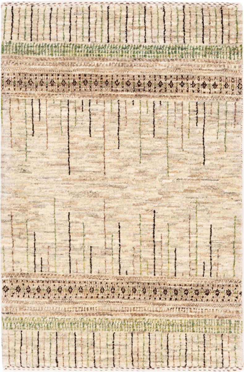 Tapete persa Persa Gabbeh Loribaft Tabiibaft 96x60 96x60, Tapete persa Atado à mão