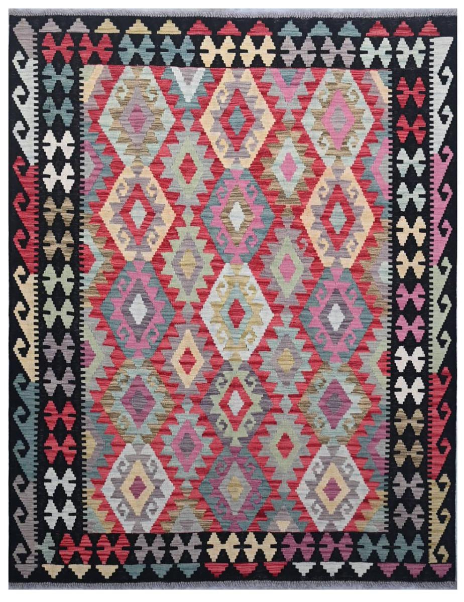 Tappeto Afgano Kilim Afghan 199x155 199x155, Tappeto persiano Tessuto a mano